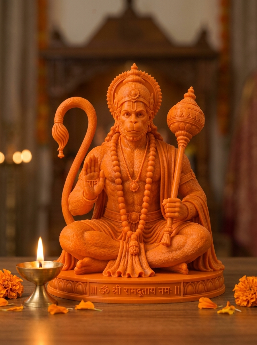Kashtabhanjan Hanuman Ji Idol detail view 3